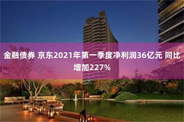 金融债券 京东2021年第一季度净利润36亿元 同比增加227%