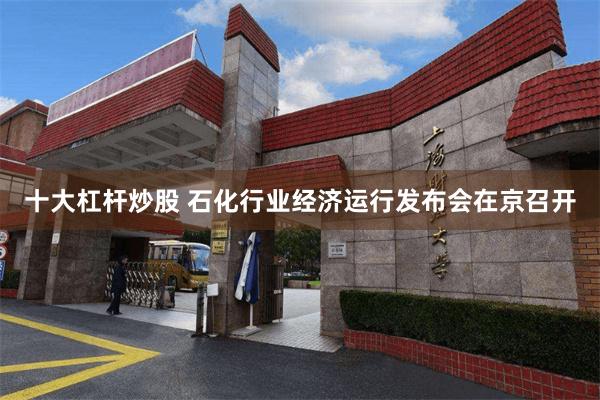 十大杠杆炒股 石化行业经济运行发布会在京召开
